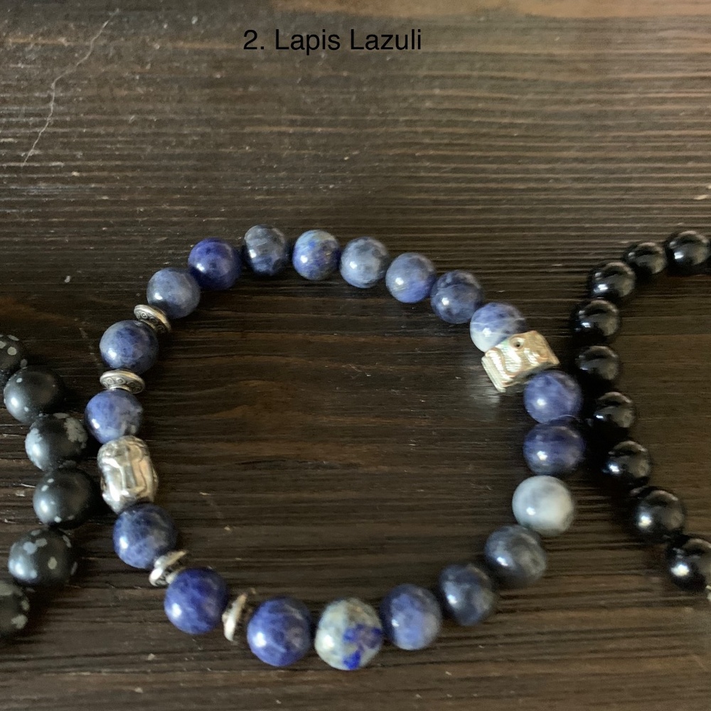 Various gemstone bracelets - Picture 2 of 4